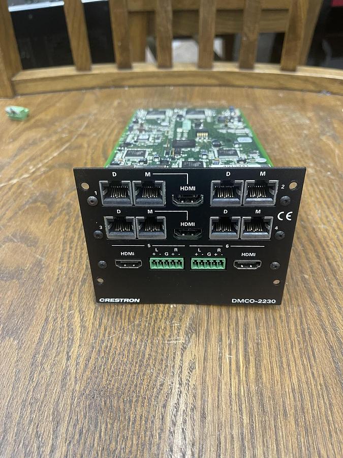Used Crestron DMCO-2230 Input Card