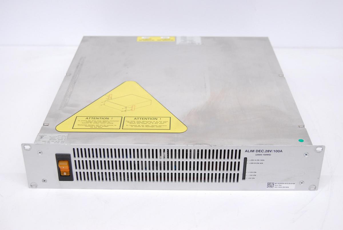 Used Bruker 30110 ALIM DEC.28V/100A Power Supply Unit - BioSpin MRI