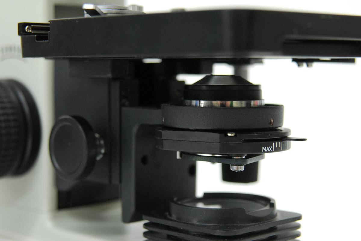 Used Wolfe B1-223 Trinocular Microscope W/ 4/10/40/100x Objectives
