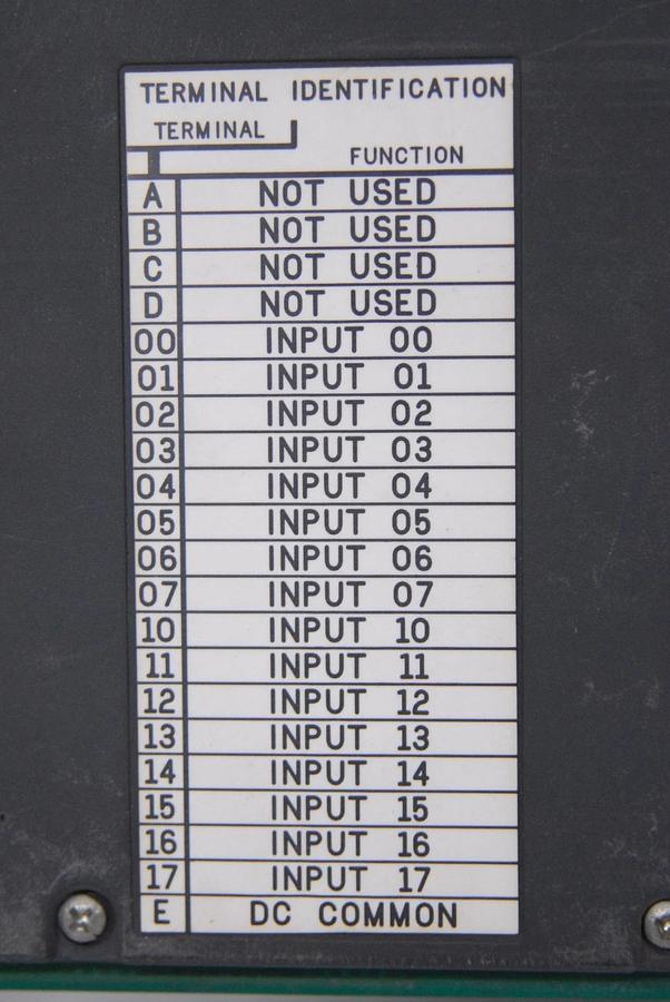 Used Allen-Bradley 1771-IBD 10 To 30 VDC Input Module