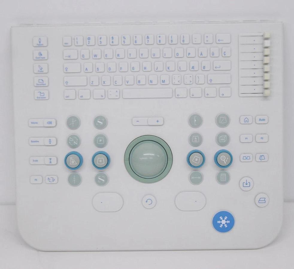 Used BK Medical NP0182 Keyboard and Trackball - Flex Focus Ultrasound
