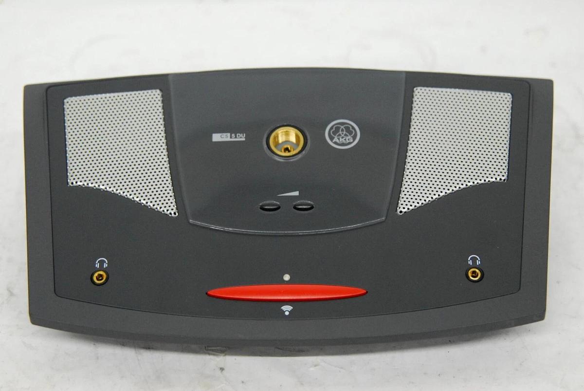Used AKG CS5 DU Conference Delegate Base Unit - Read Description
