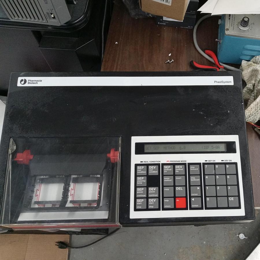 Used Pharmacia Biotech PhastSystem Separation and Control Unit with User Manual