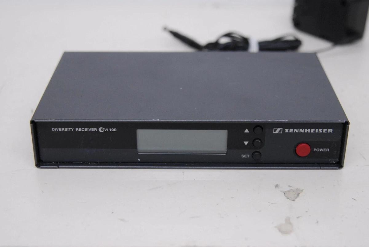Used Sennheiser EW 100 Diversity Reciever EM100 630-662MHz - Not for US Use