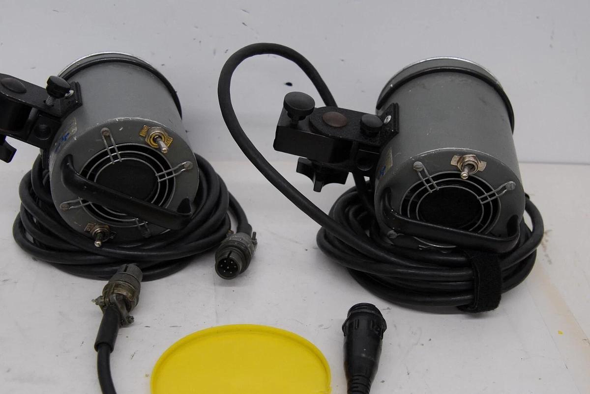 Used DynaLite Model 0334-01 Camera Flash Strobes - Lot of 2