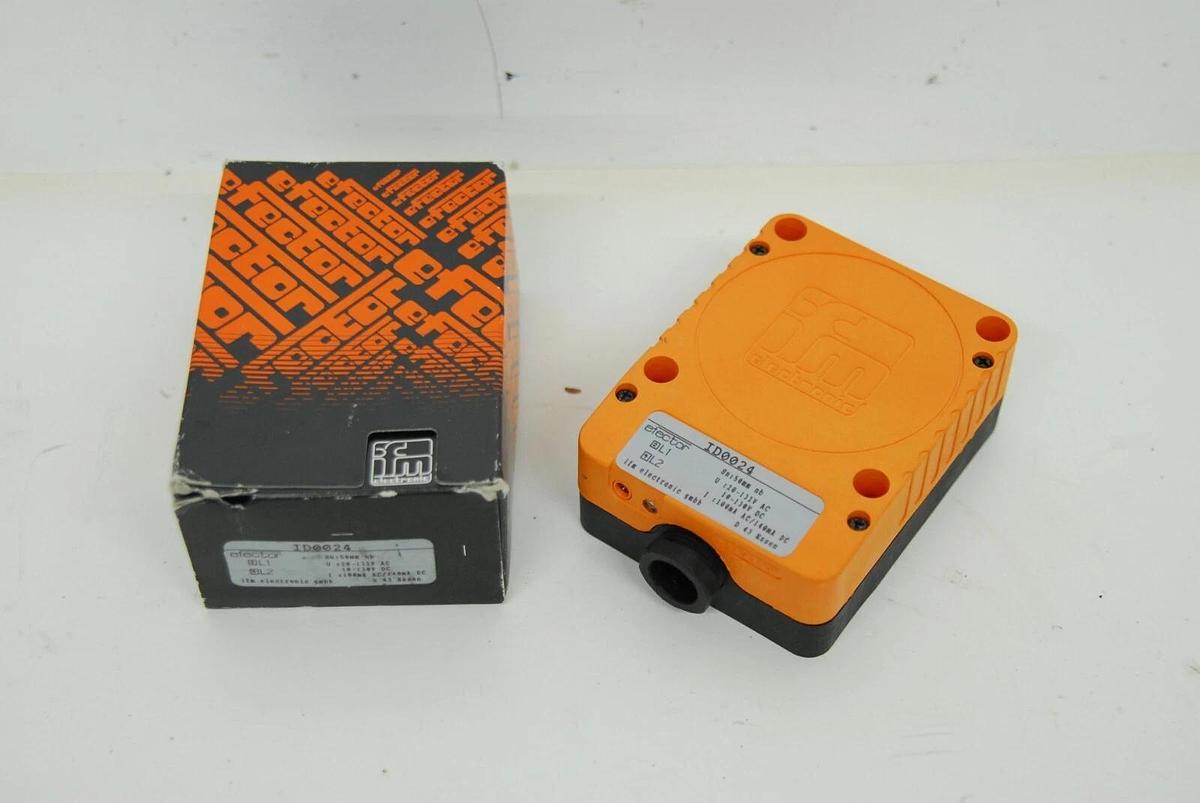 Used IFM efector ID0024 Inductive Proximity Sensor (IDE2050-ARKA/ID0024)
