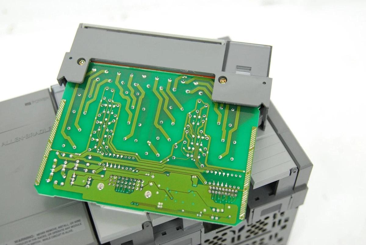 Used AB SLC 500 1746-A4 4-Slot Rack, 1747-L511 CPU, 1746-IA16, 1746-OW16, 1746-P1