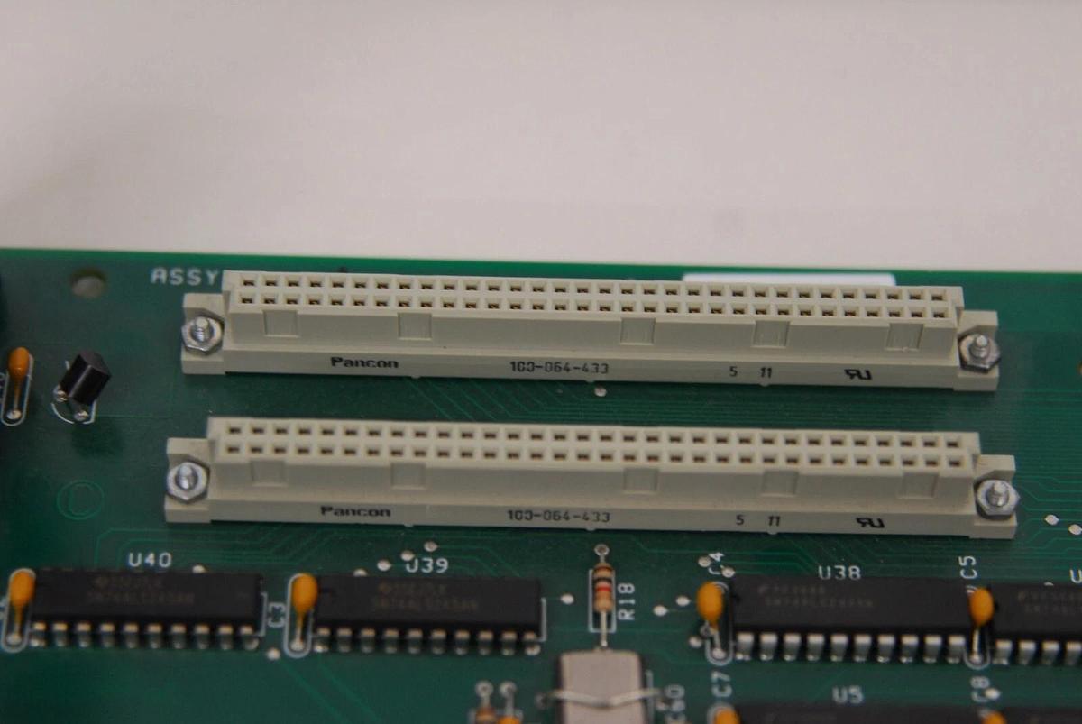 Used Beckman 00500956 Motherboard W/ Attached Board 606725 (Beckman LS6500)