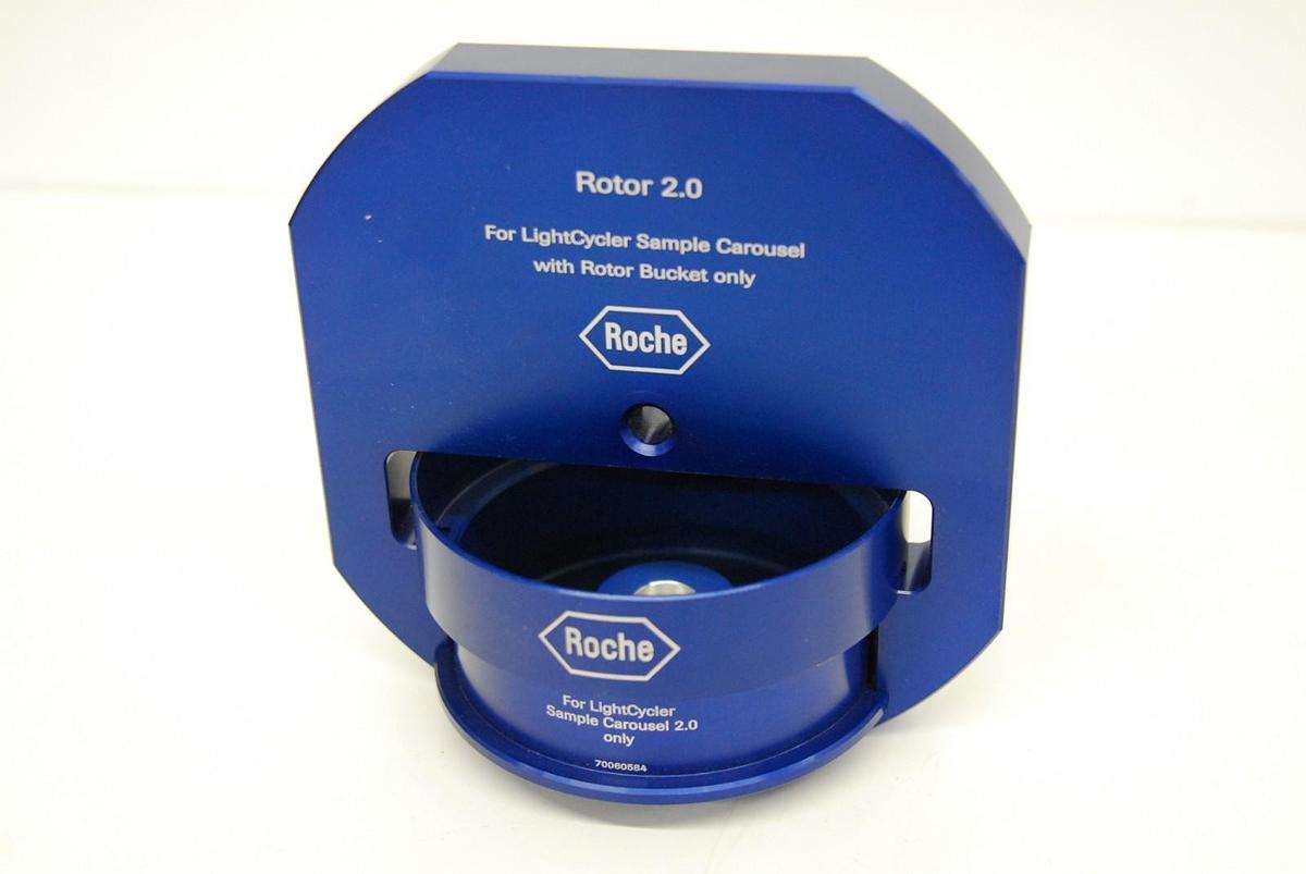 Used Roche 70060858 Rotor 2.0 W/ 70060584 Bucket (for LC Carousel Centrifuge 2.0)