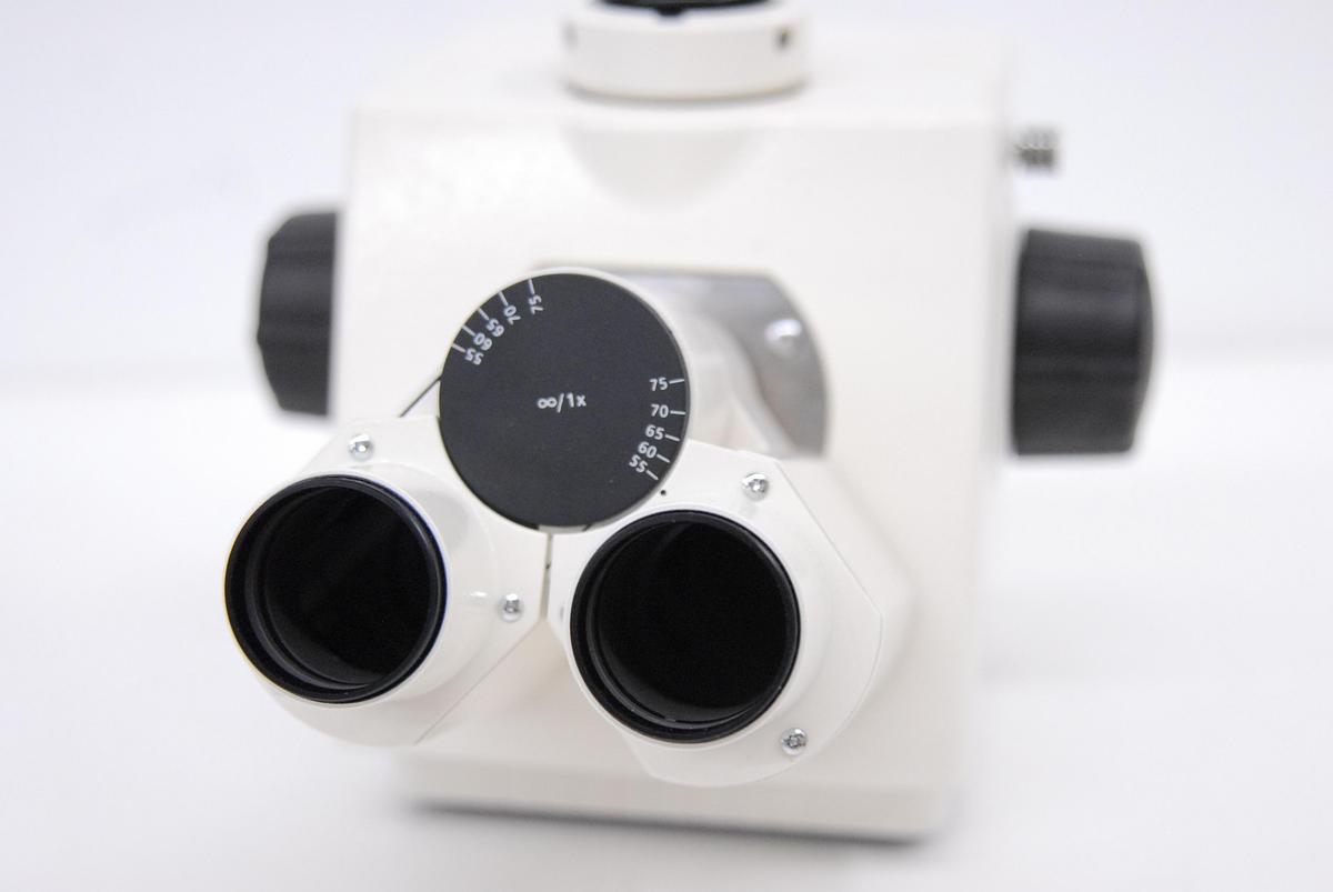 Used Zeiss 1104-296 Ergo-Phototube Height Adjustment Trinocular Microscope Head