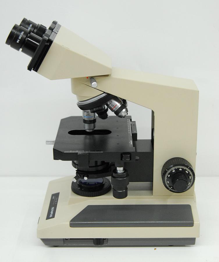 Used Olympus BH-2 BHTU Binocular Microscope W/ DPlan 4/10/20/40 Objectives