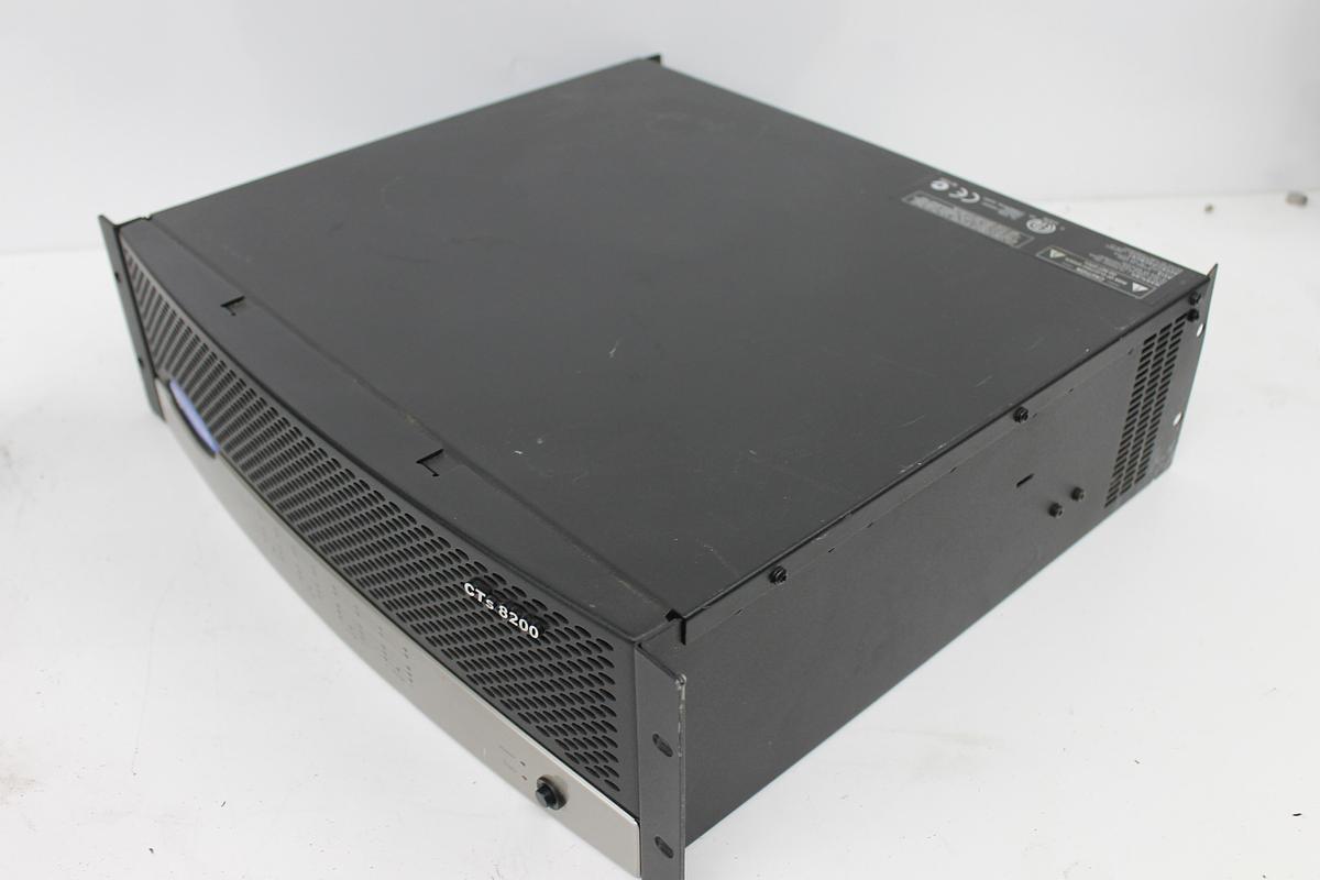 Used Crown 8 Channel Solid State Amplifier GCTS8200A