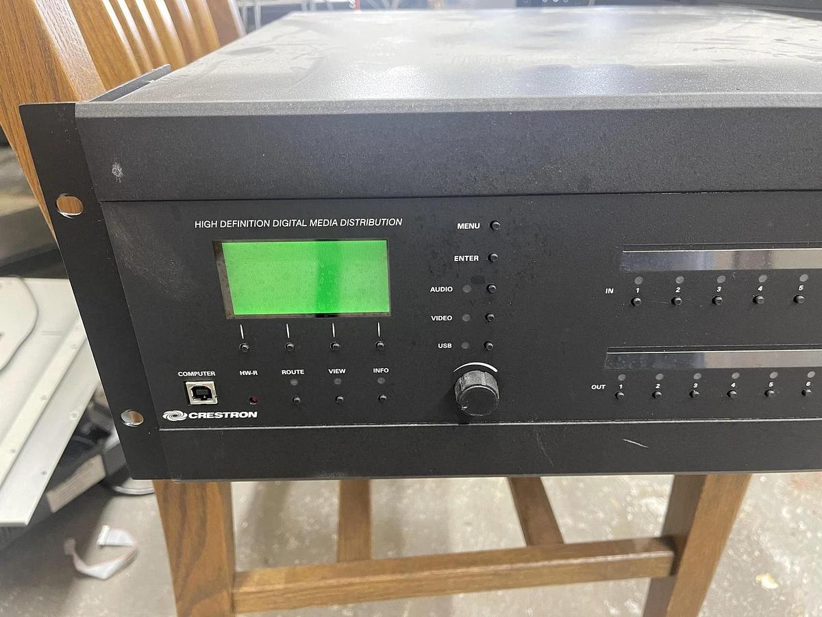 Used Crestron DM-MD8X8 *No Input Cards*