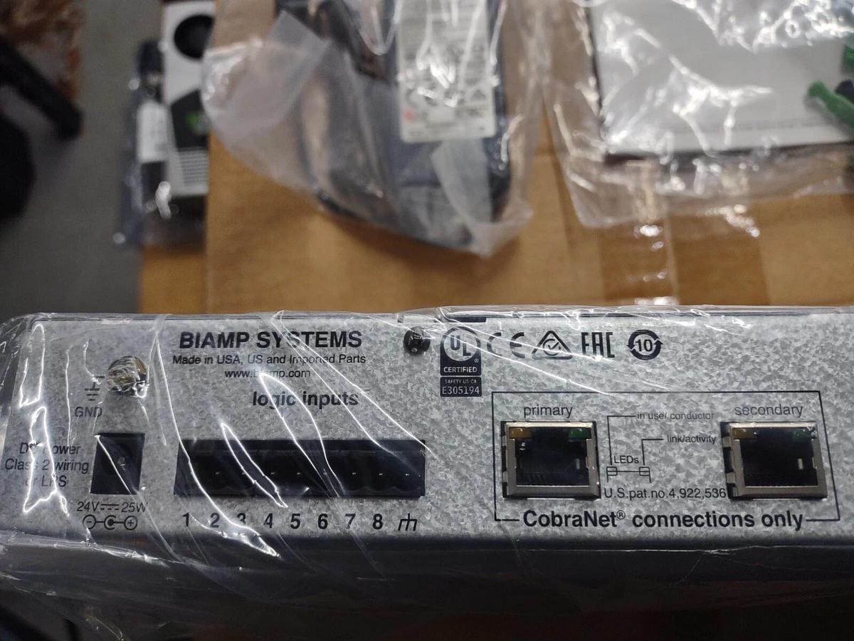 Used Biamp  Audia EXPI/O-2 - New