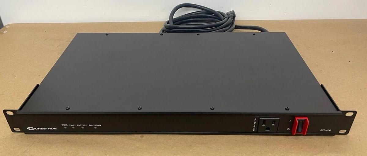 Used Crestron Power Conditioner 100, PC-100 Sequence Power