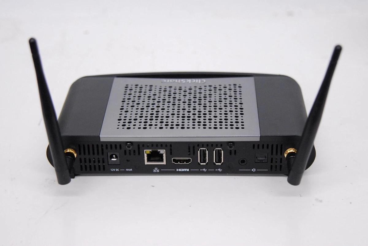 Used Barco ClickShare CSE-200 R9861520 W/ 4 Buttons, Button Holder - Read Description