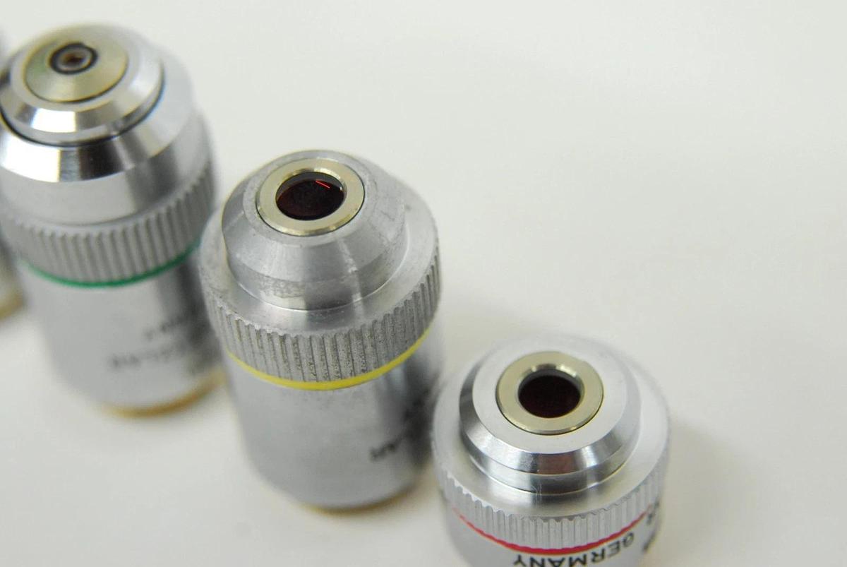 Used Leitz EF 4x,10x,25x,40x Objective Set (519759,519760,519761,519762)