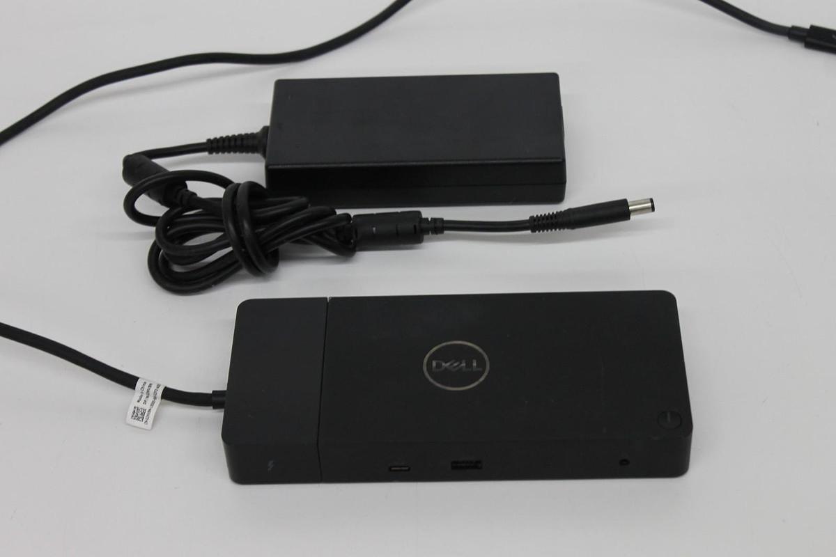 Used Dell Thunderbolt WD19TB Docking Station  with Power Supply