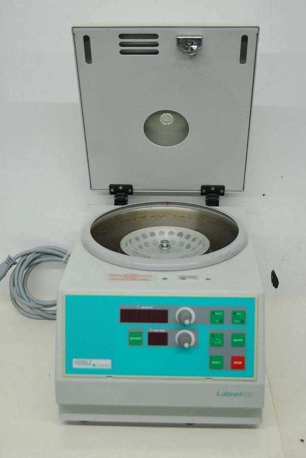 Used Labnet Hermle Z233 M-2 High Speed Microcentrifuge W/ 44 Slot Rotor - TESTED