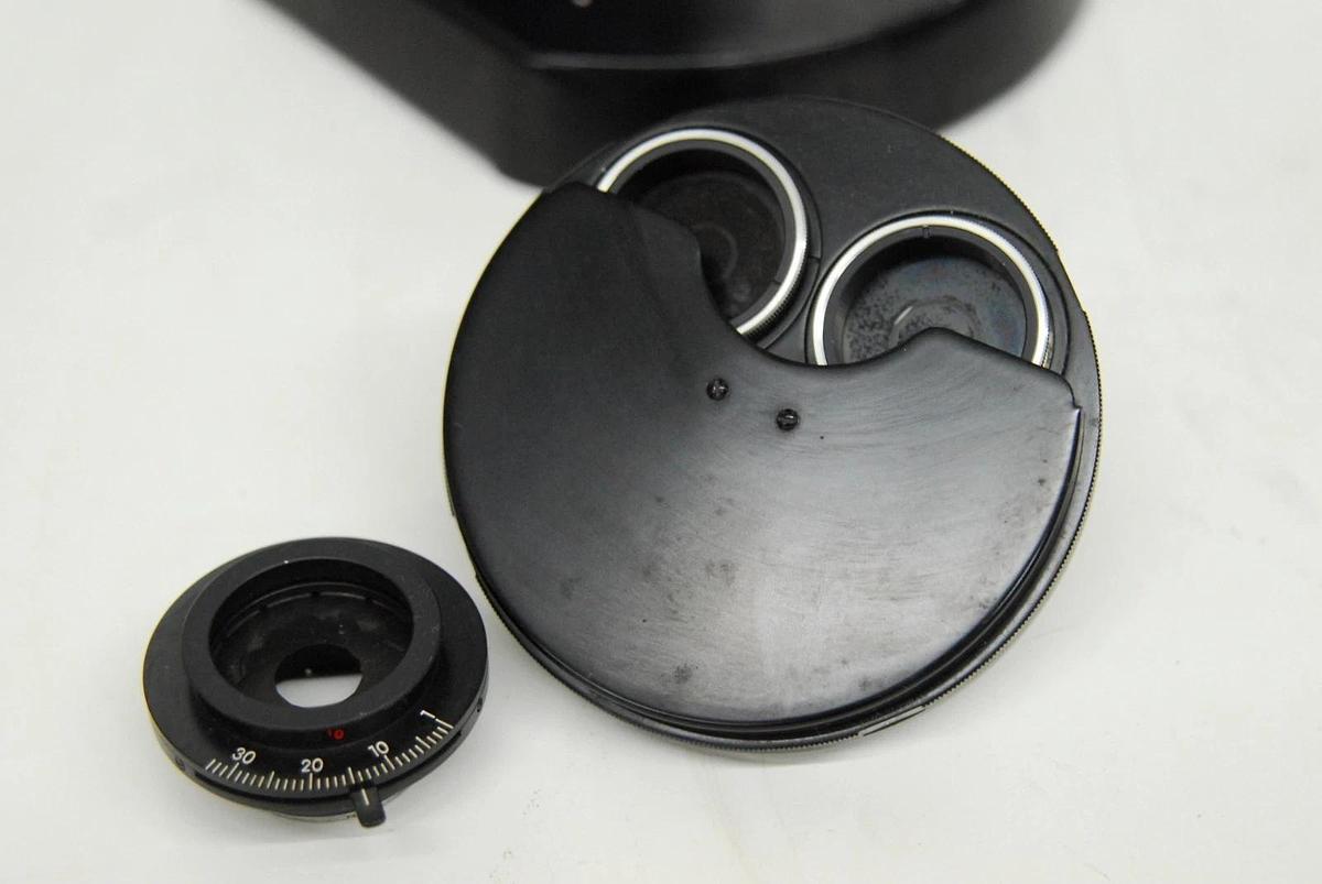 Used Nikon MS Inverted Phase Contrast Microscope 4/10/40 Objectives - Vintage Working