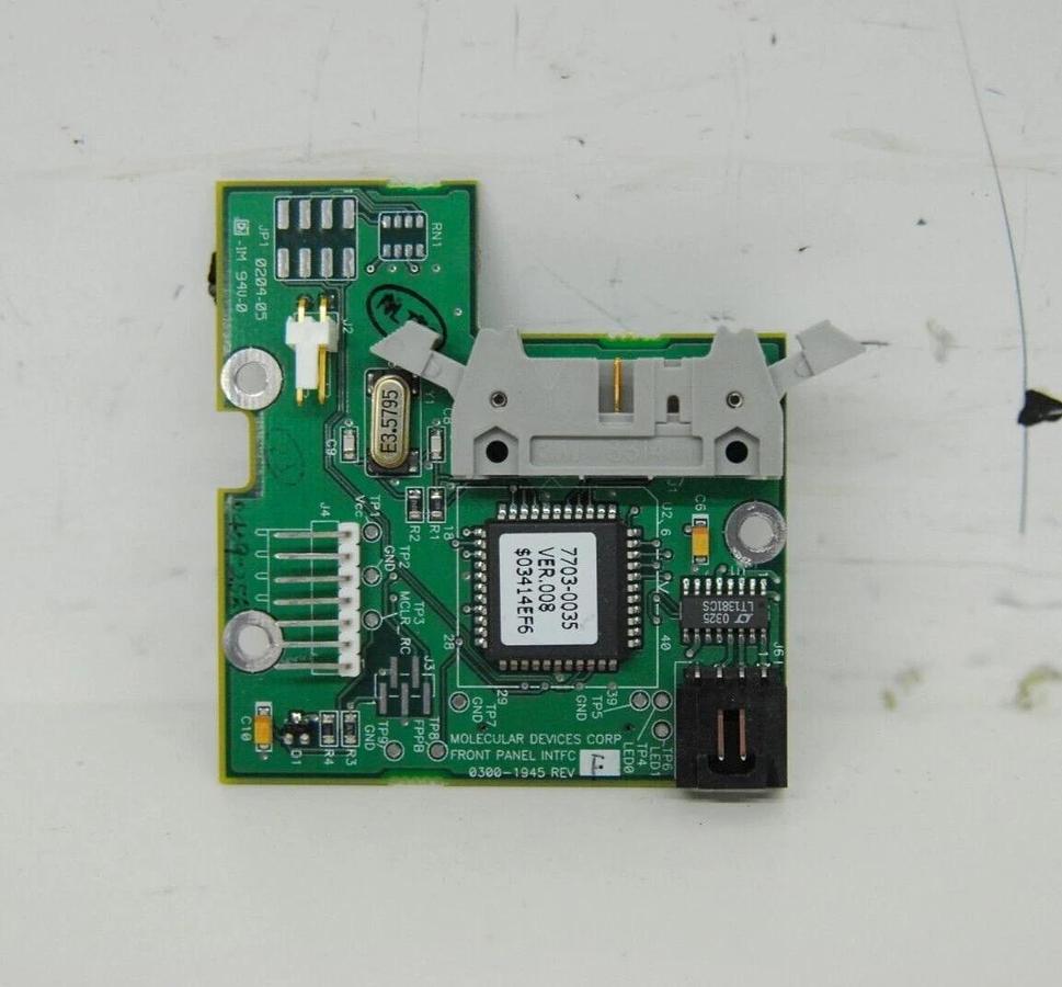 Used Molecular Devices 0300-1957 Front Panel INTFC Interface Control Board