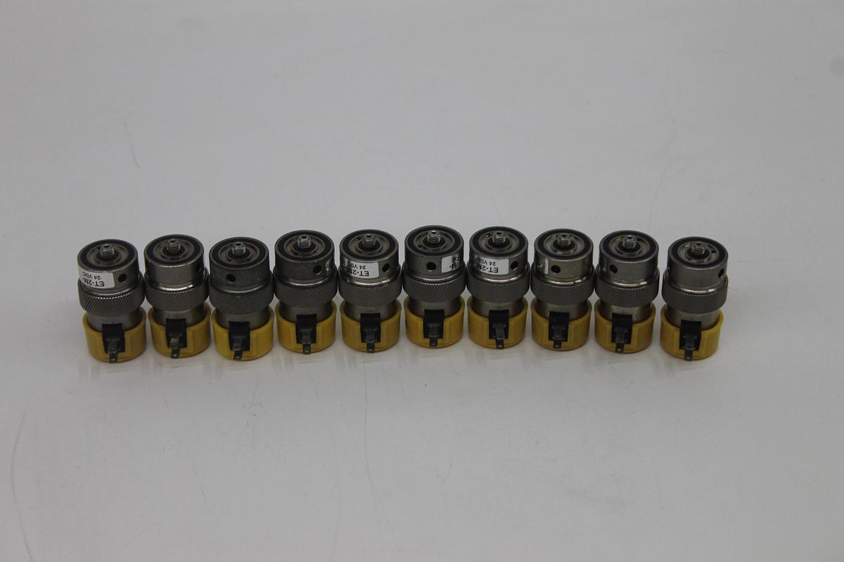 Used Clippard ET-2M-24 VDC 2 Way Electric Valve LOT OF 11