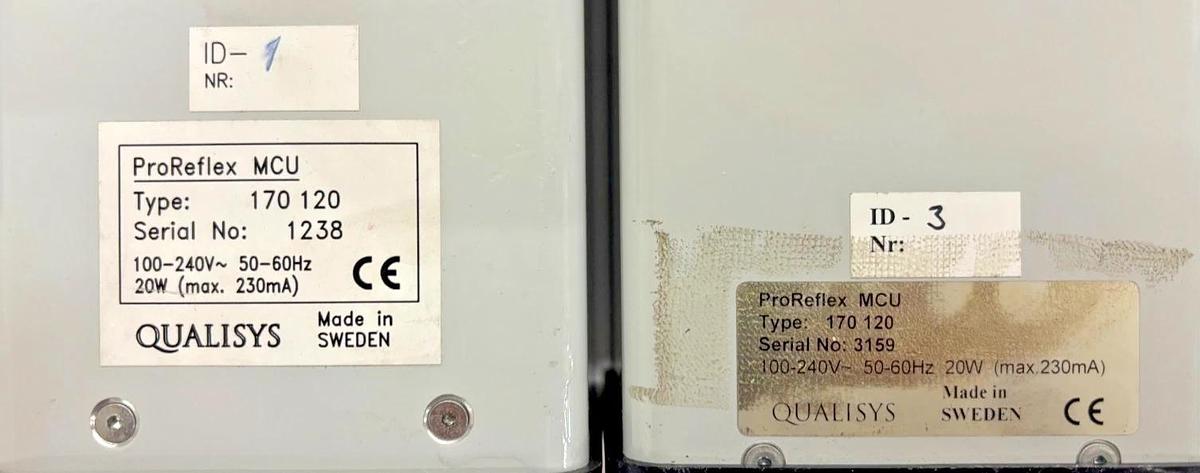 Used Qulisys ProReflex MCU 120 Motion Camera LOT OF 2