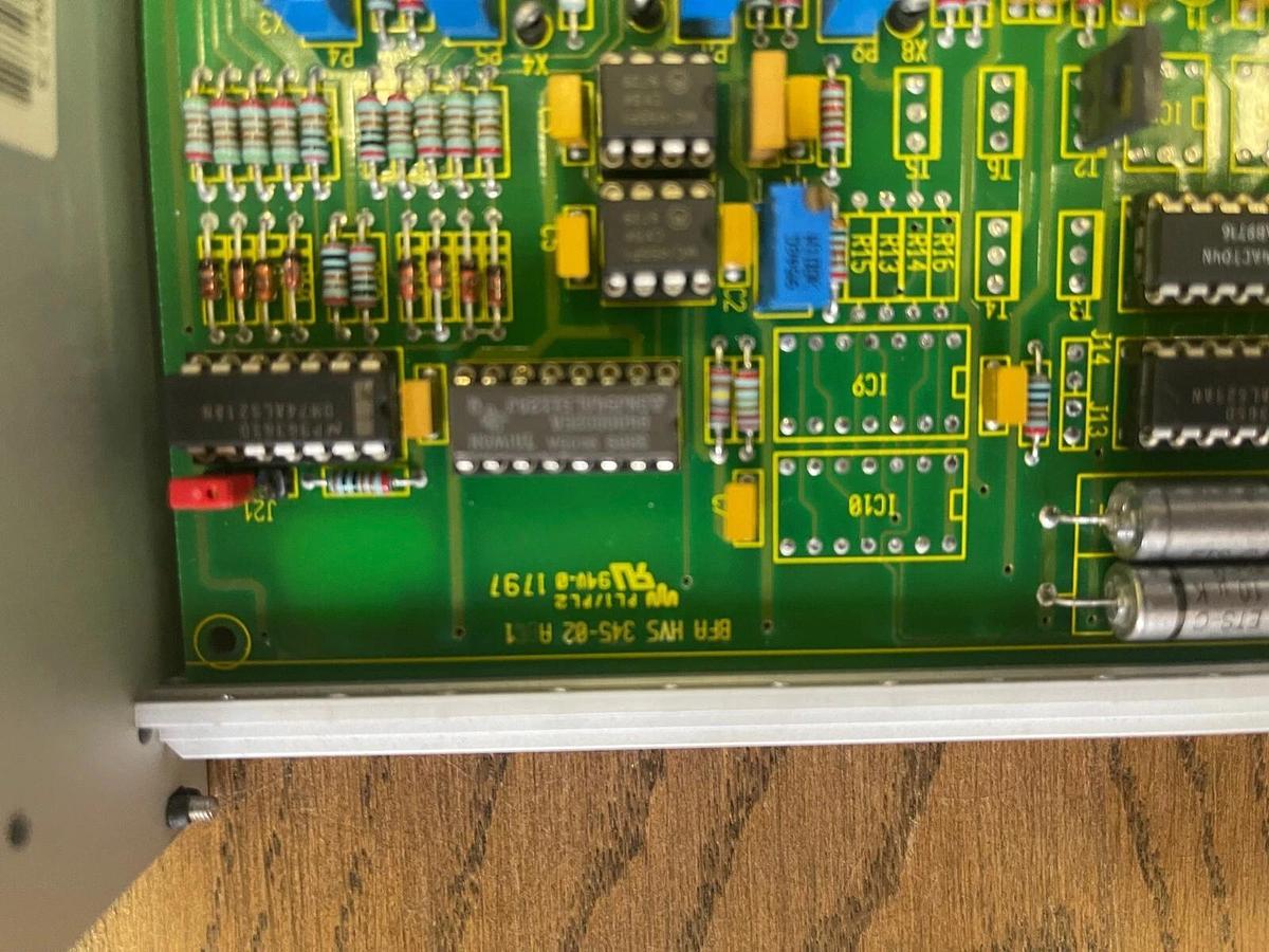 Used Bruker 08411 BFA HVS 345-02 A 1 Model HVS1