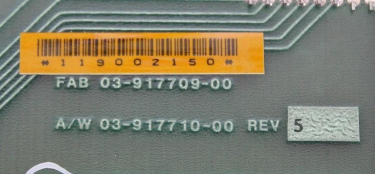 Used Keyboard / Display PCB 03-917708-00 for Varian Star 3400CX