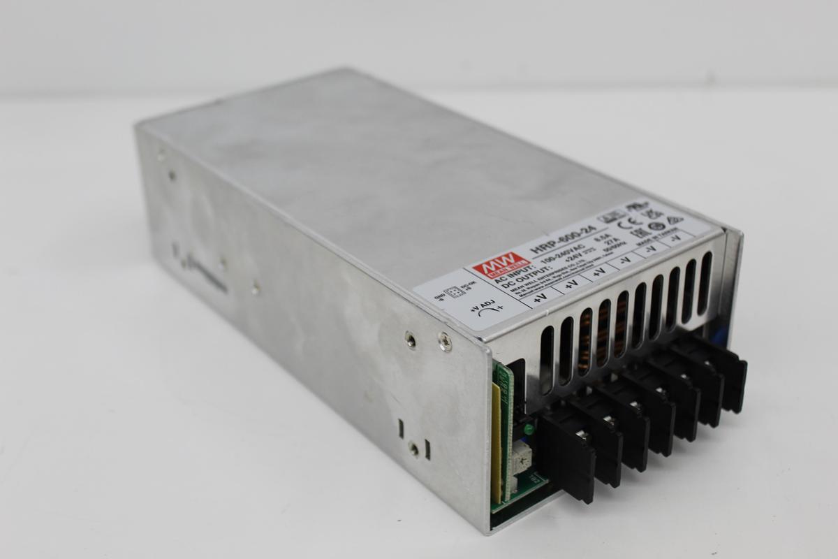 Used Mean Well HRP-600-24 24V 27A Power Supply