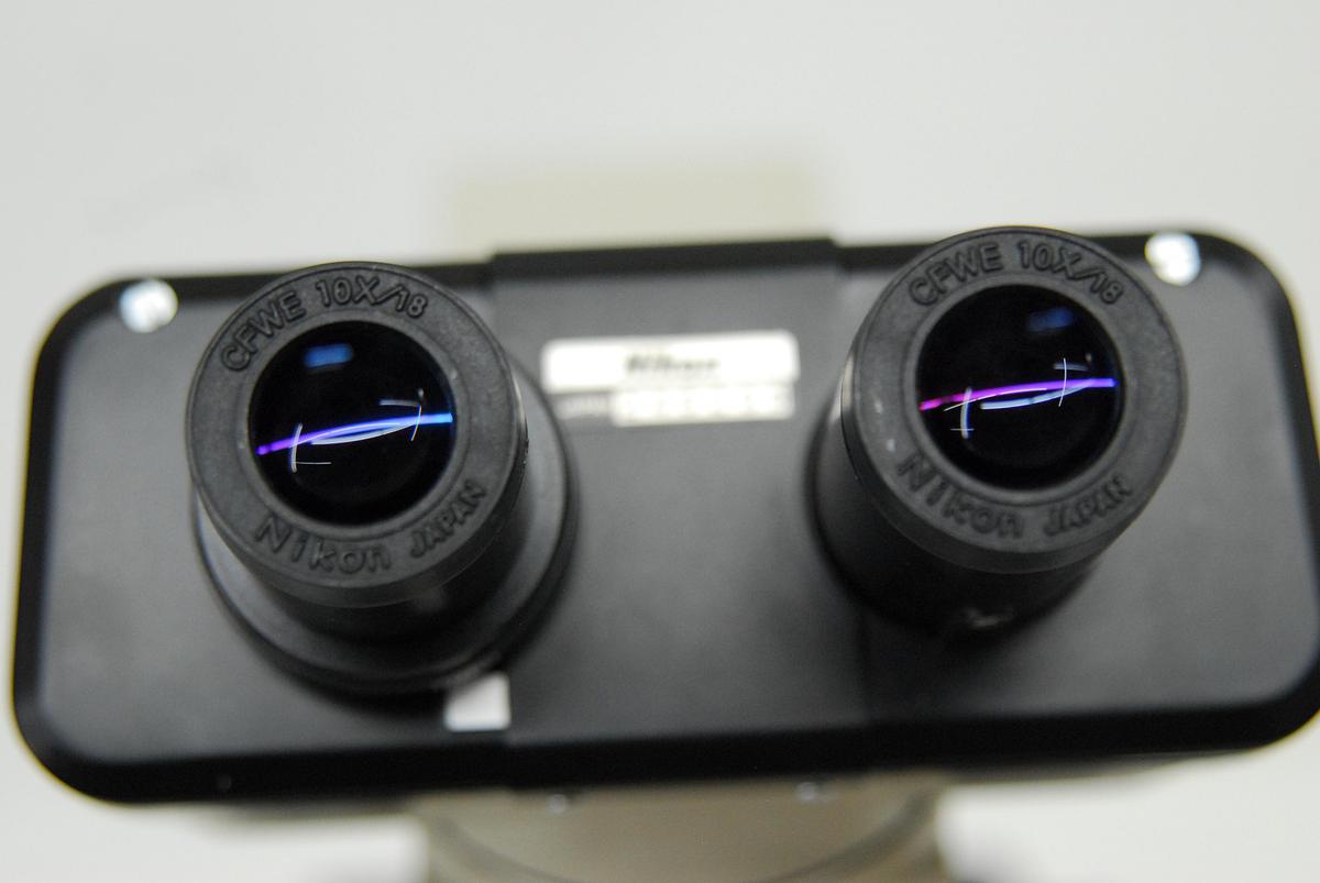Used Nikon Alphaphot YS Binocular Microscope W/ 4x/10x/40x Objectives