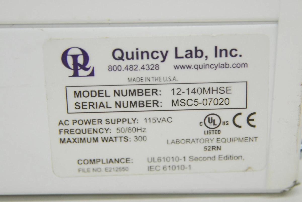 Used Quincy Lab 12-140MHSE Medline Intelligent Ready Bath NEXTGEN Warmer