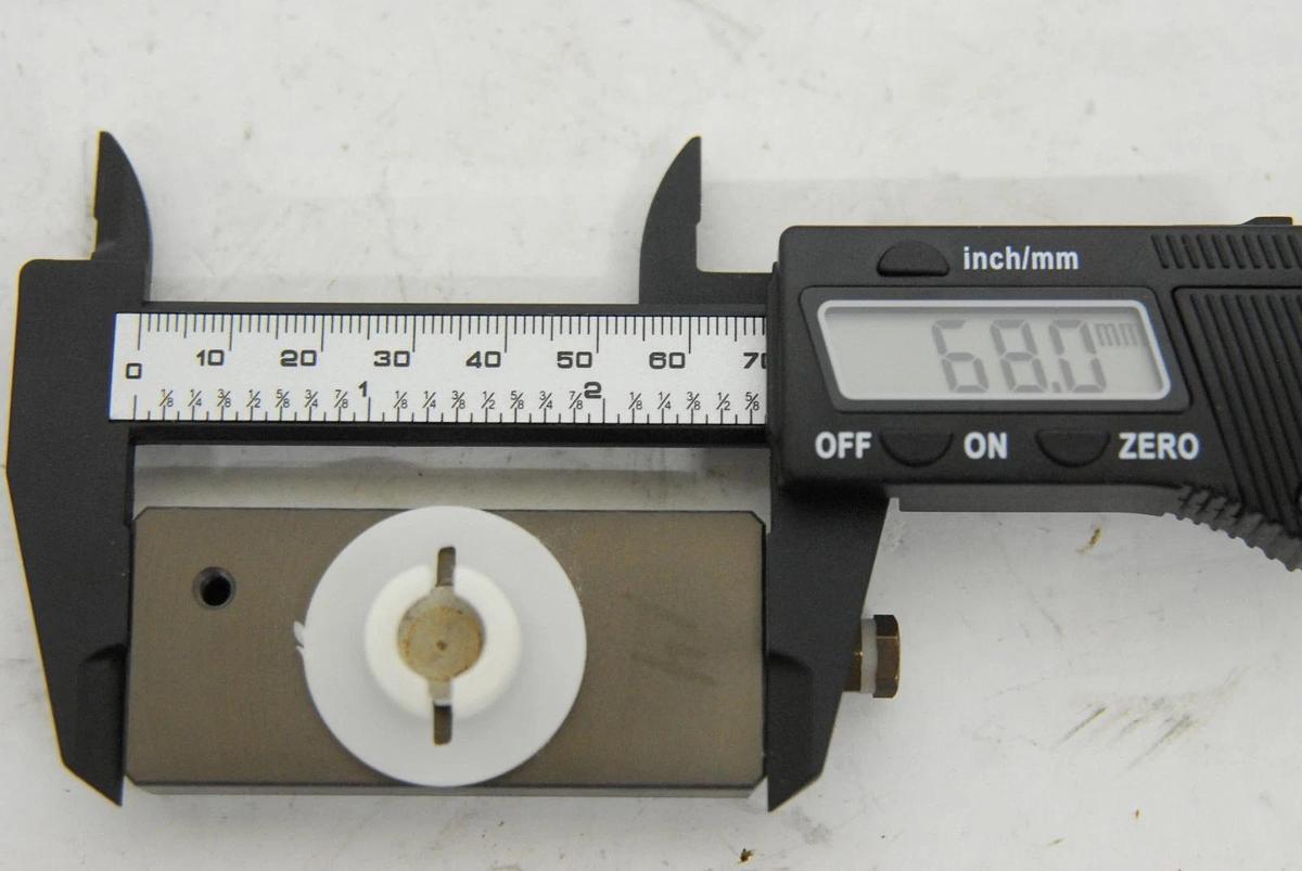 Used Torino Mager Rectangular Flat Air Bearing 30mm x 68mm x 12mm