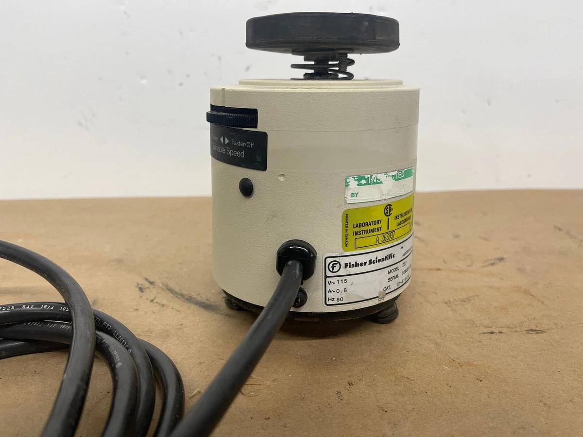 Used Fisher Scientific Variable Speed Touch Mixer Model 232