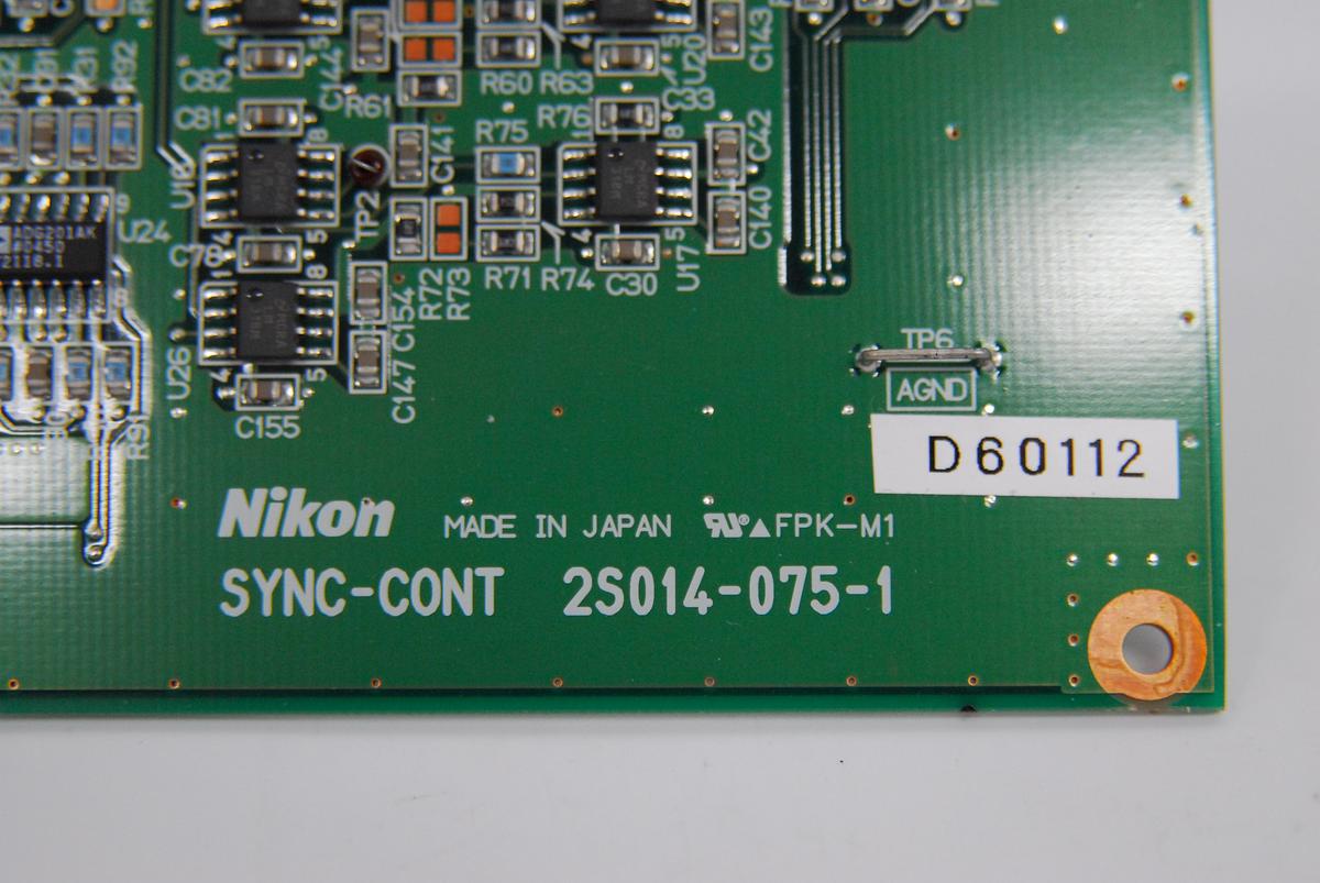 Used Nikon 2S014-075-1 SYNC-CONT Laser Trigger Card - D-Eclipse C1