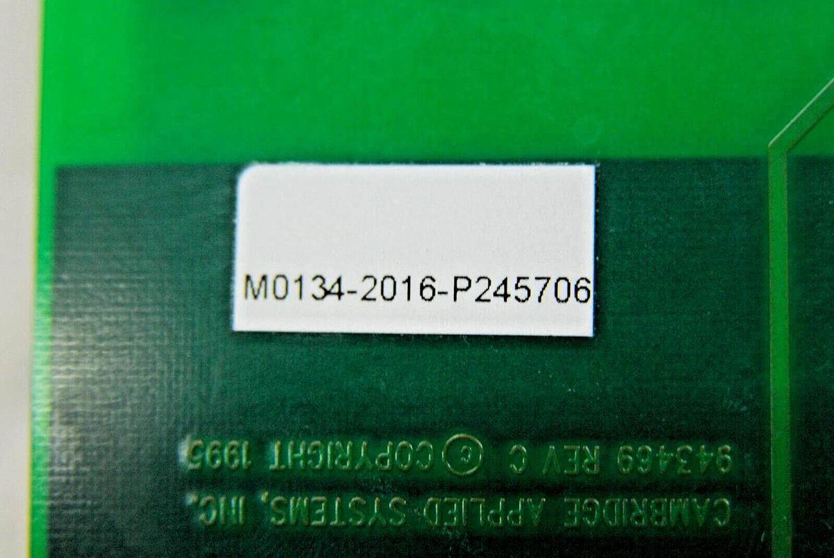 Used Cambridge Applied Systems 943469 REV C Board M0134-2016-P245706 (ViscoLab 3000)