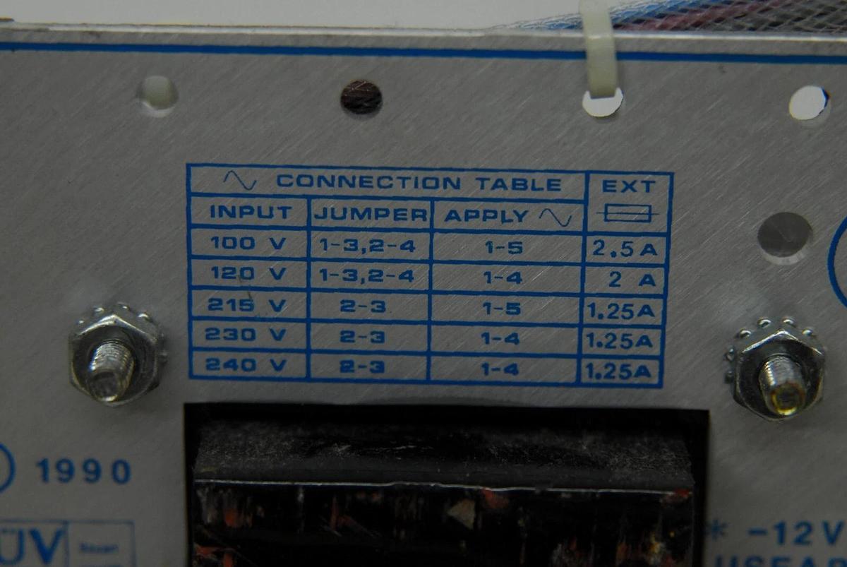 Used Condor HCBB75W-A+ Linear Power Supply (FACSCalibur)