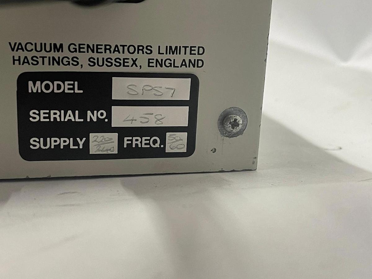 Used Vacgen SPS7 Sublimation Pump Controller