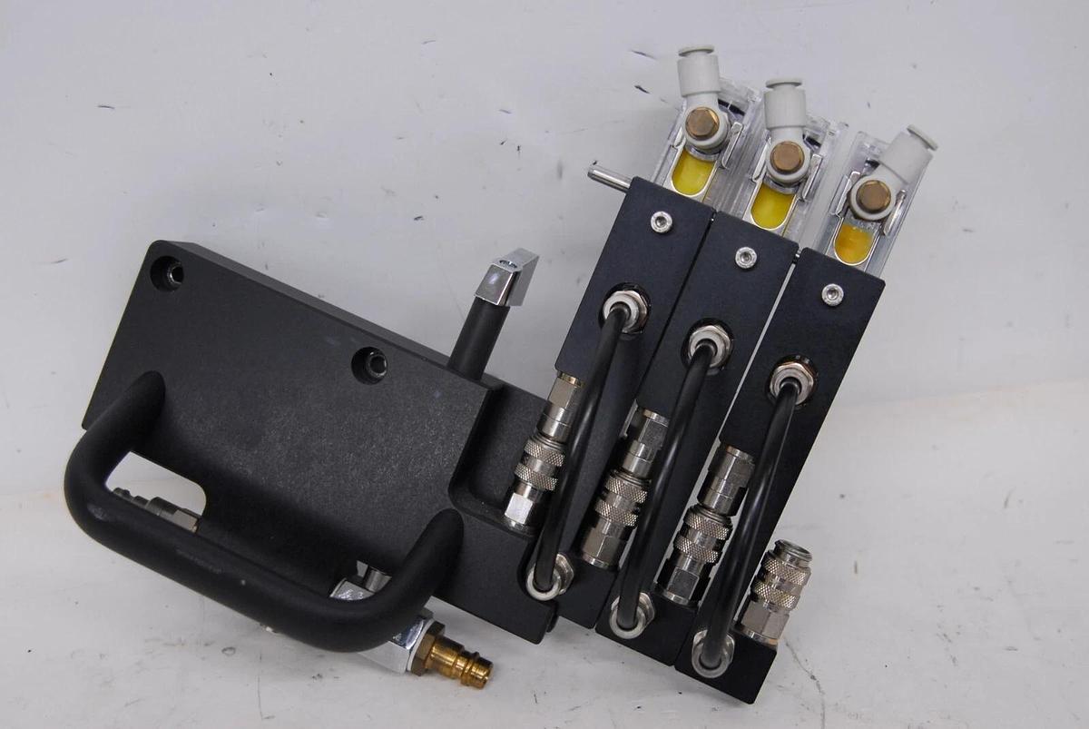 Used Anton Paar Rear Handle/Regulator/Valve Assembly (MCR 501)