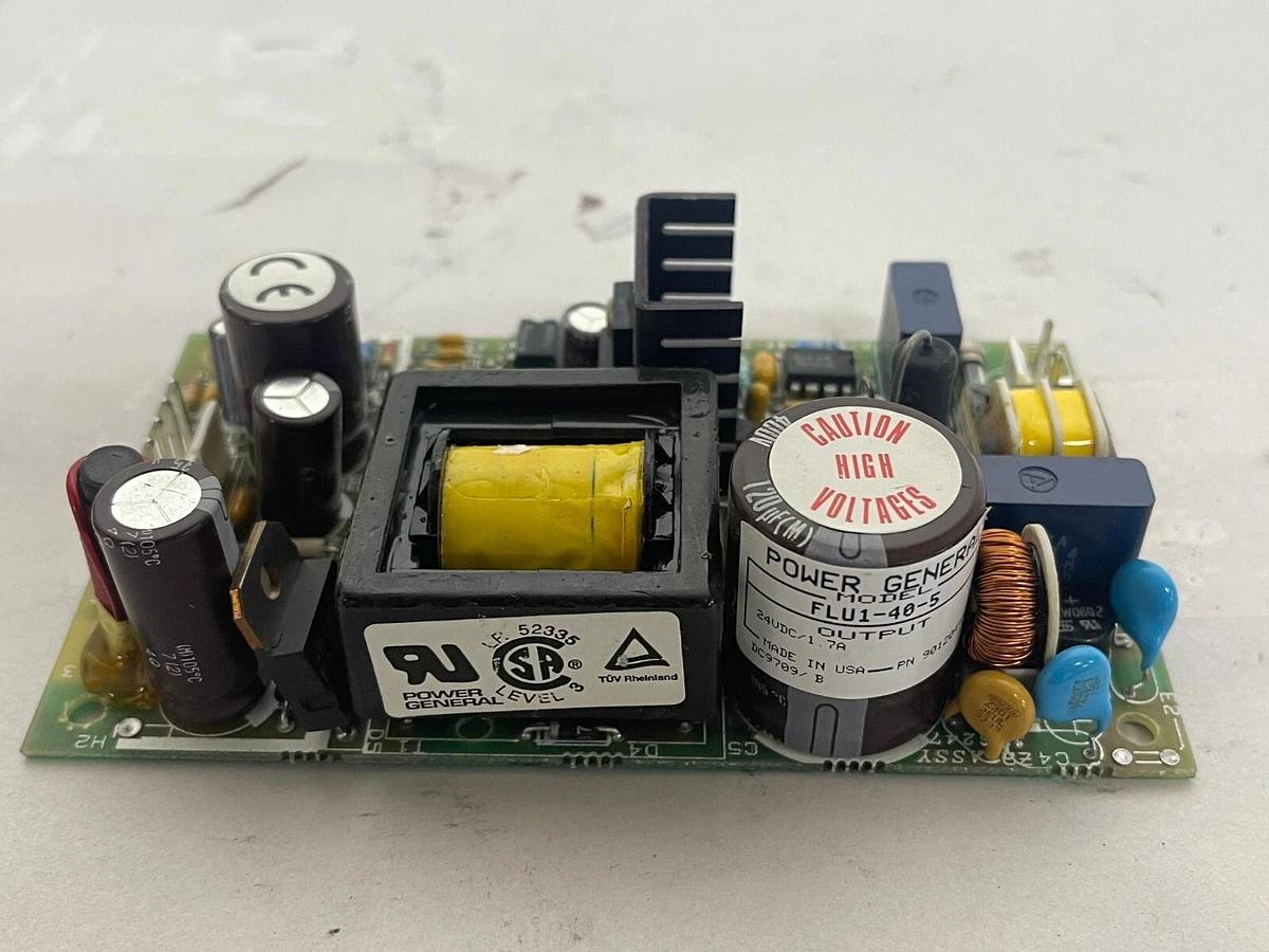 Used Power General 6249-F Power Supply Board 6249F R7FLU1-40-Series