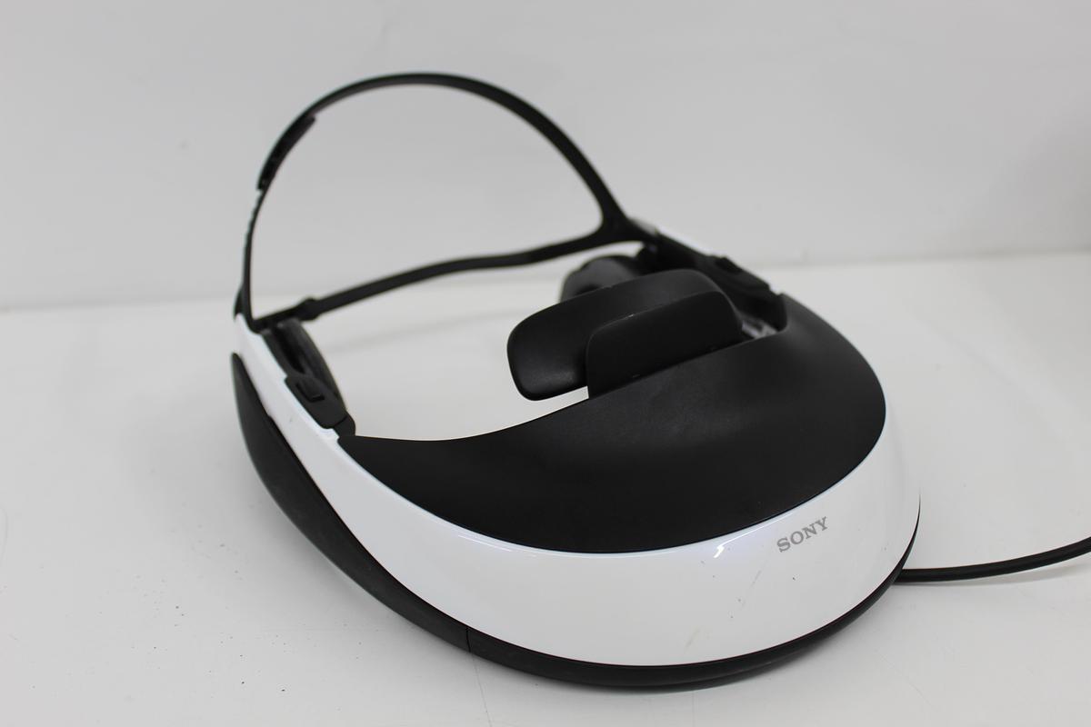 Used Sony HMZ-T1P 3D Viewer Headset and Processor