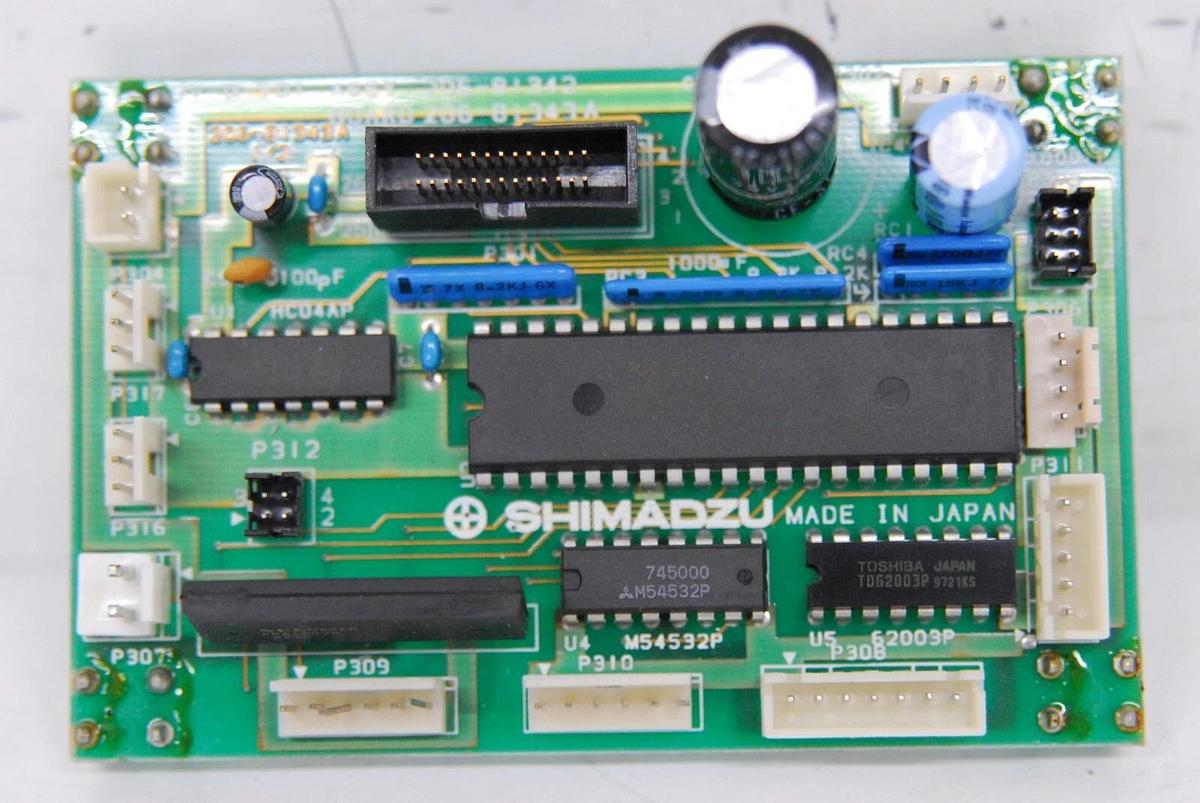 Used Shimadzu 205-81342 UV-α-V01 Board - UV-2401 PC