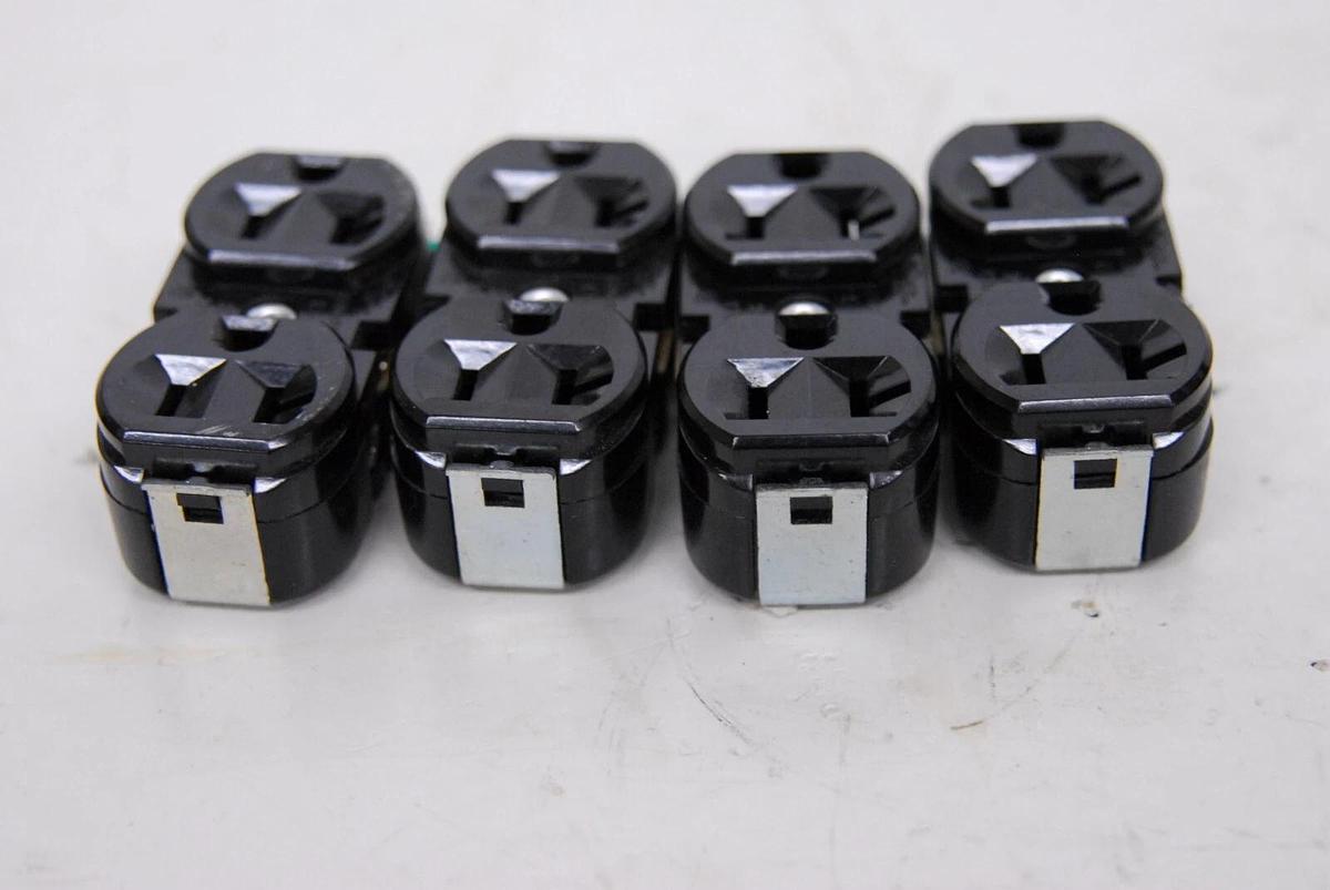 Used Rong Feng E-09 Power Receptacles 20A 125V - Lot of 4