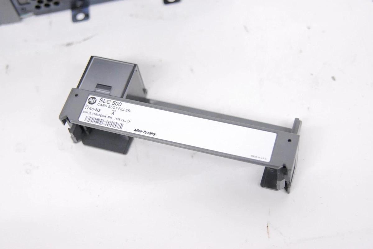 Used AB SLC 500 1746-A4 4-Slot Rack, 1747-L511 CPU, 1746-IA16, 1746-OW16, 1746-P1