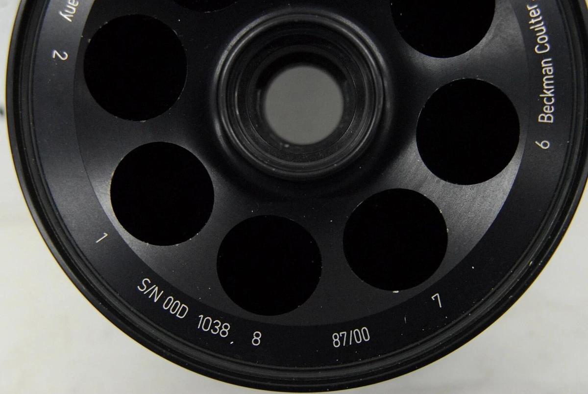 Used Beckman TA-14-50 Fixed-Angle Aluminum Rotor 8x50 mL 14000RPM W/ Lid