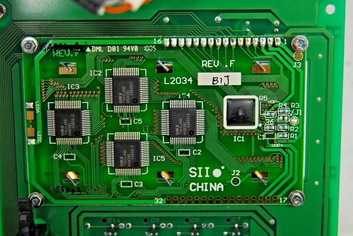 Used NPM ED-9379A Control Panel Display (Qiagen BioRobot EZ1)