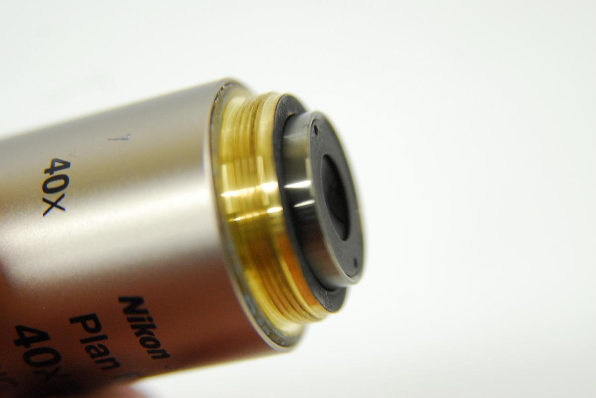 Used Nikon Plan Fluor 40X/0.75 DIC M/N2 ∞/0.17 WD 0.72 Microscope Objective