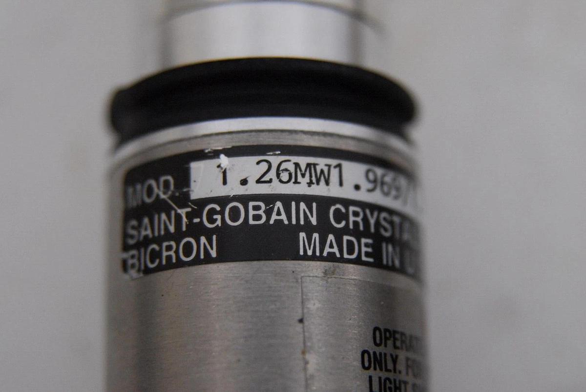 Used BICRON SAINT-GOBAIN CRYSTALS & DETECTORS 1.26MW1.969/1.12L-X - Lot of 3
