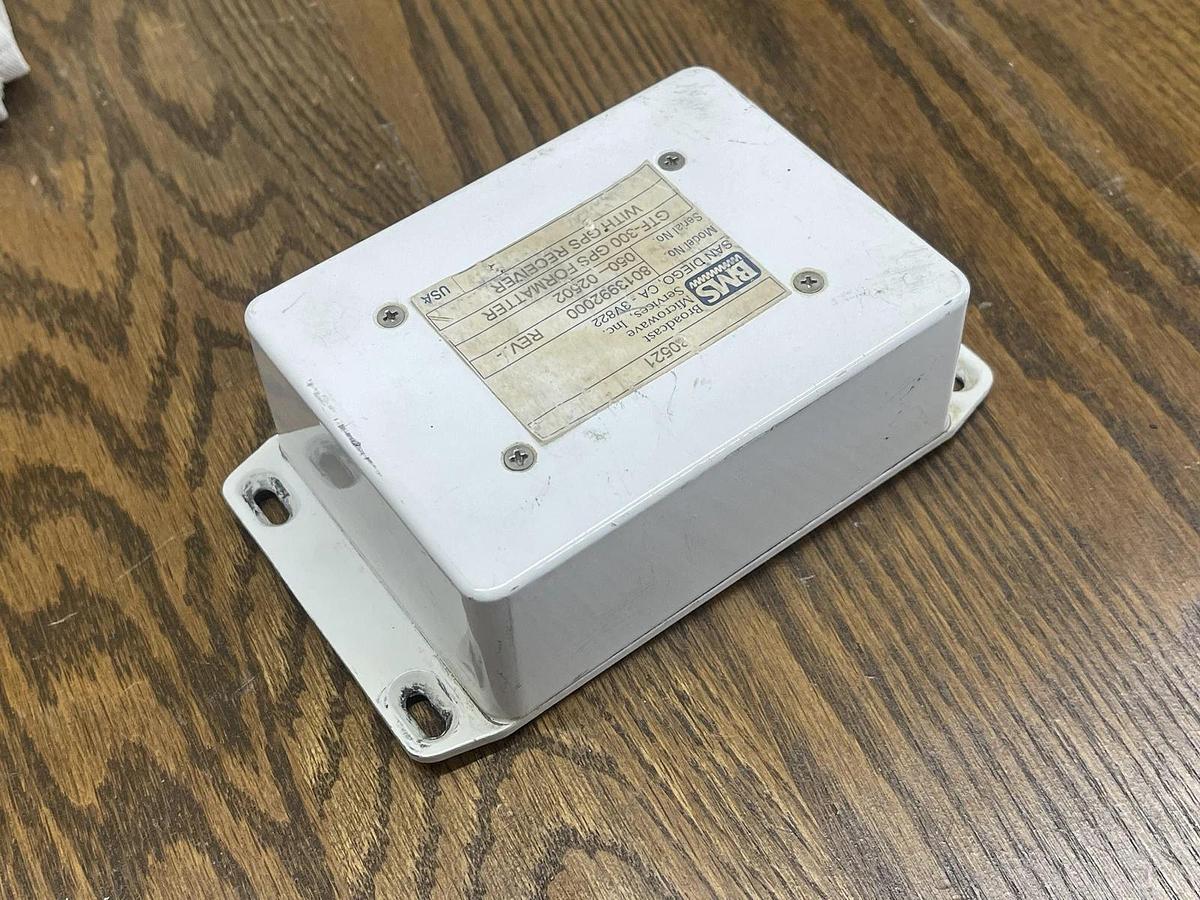 Used Broadcast Microwave Services GFT-300 GPS Formatter w/ GPS Receiver