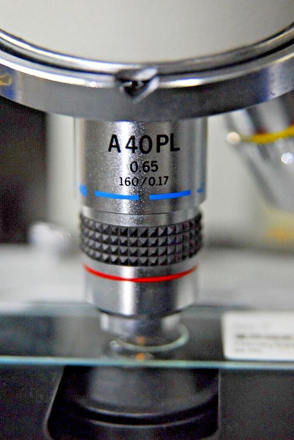 Used Olympus A 40 PL 1-LP150 Objective (A 40 PL 0.65 160/0.17)